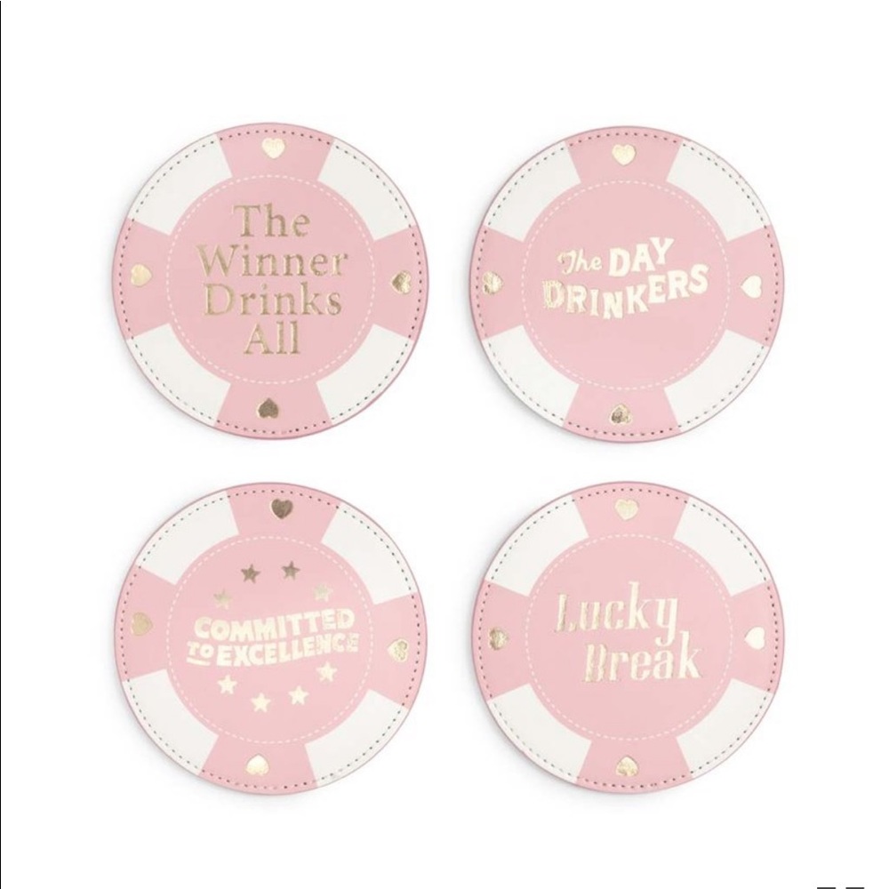 PARTY ON COASTER SET - JACKPOT - NEW - BAN.DO